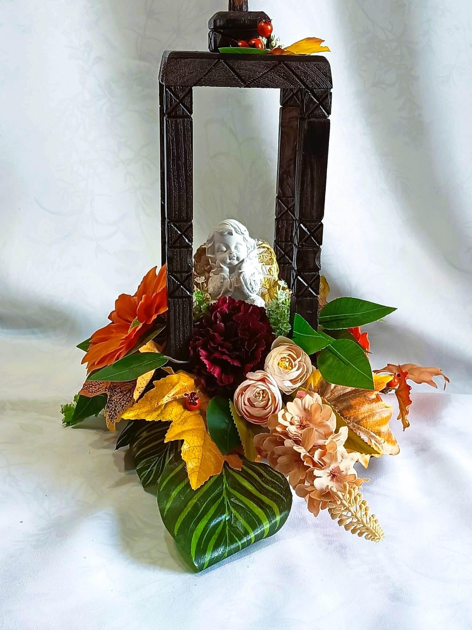 Latarnia z Aniołem / Lantern with an angel #LAT013 4