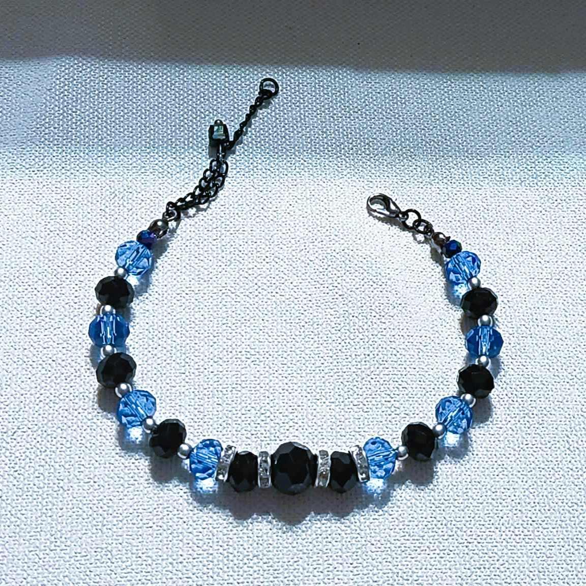  Bransoletka "Nocny Szafir" / "Midnight Sapphire" bracelet  BRH#034