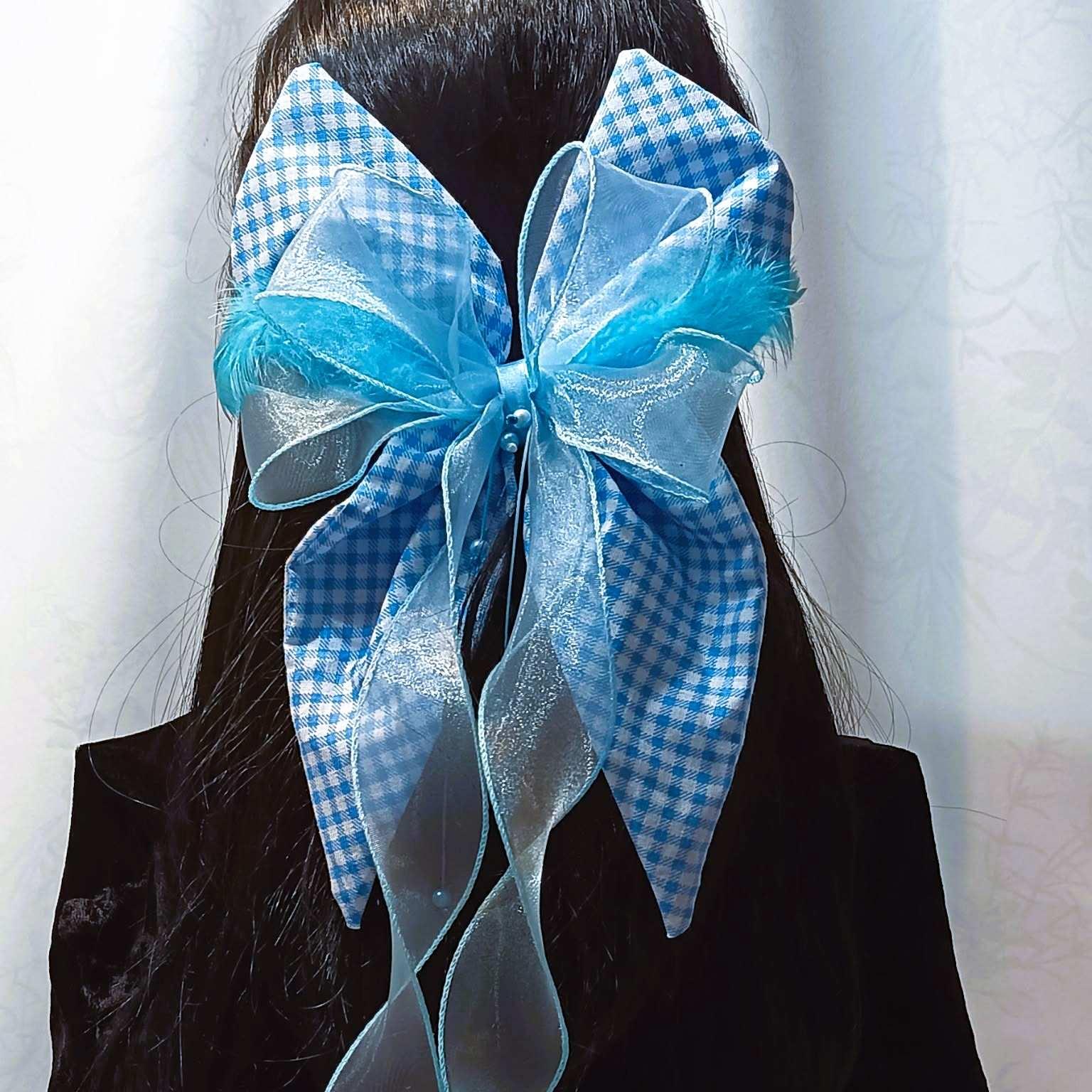 Kokarda do włosów "Królicze Uszy" / "Bunny Ears" Hair Bow K-1 2