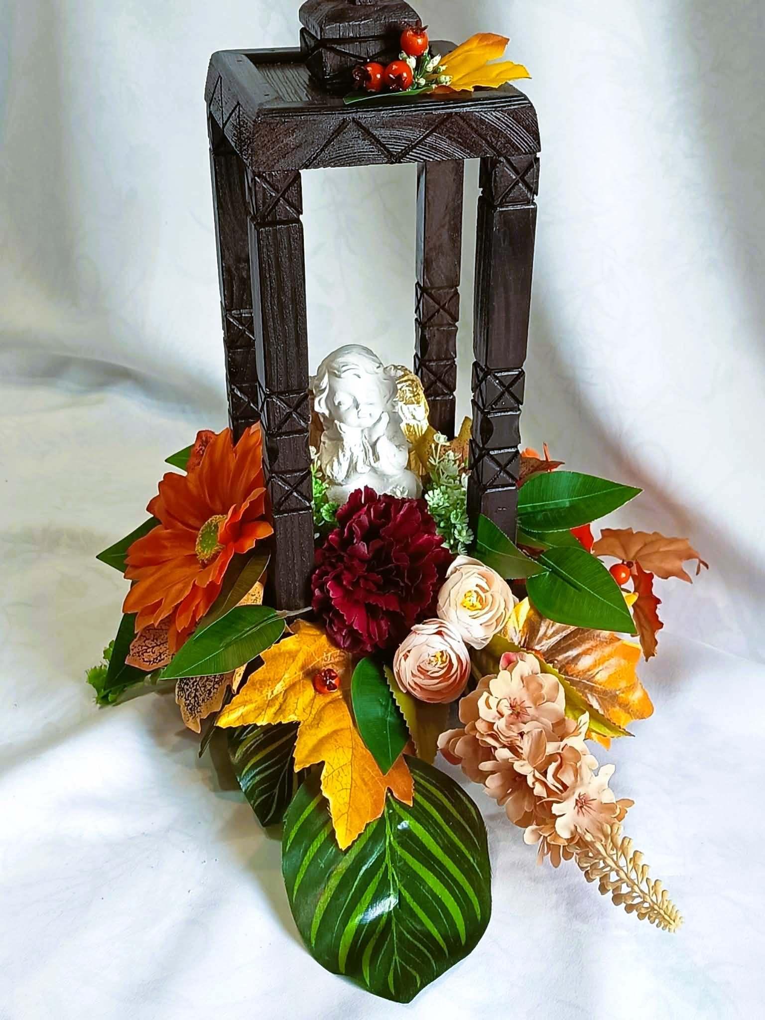 Latarnia z Aniołem  / Lantern with an angel  #LAT013