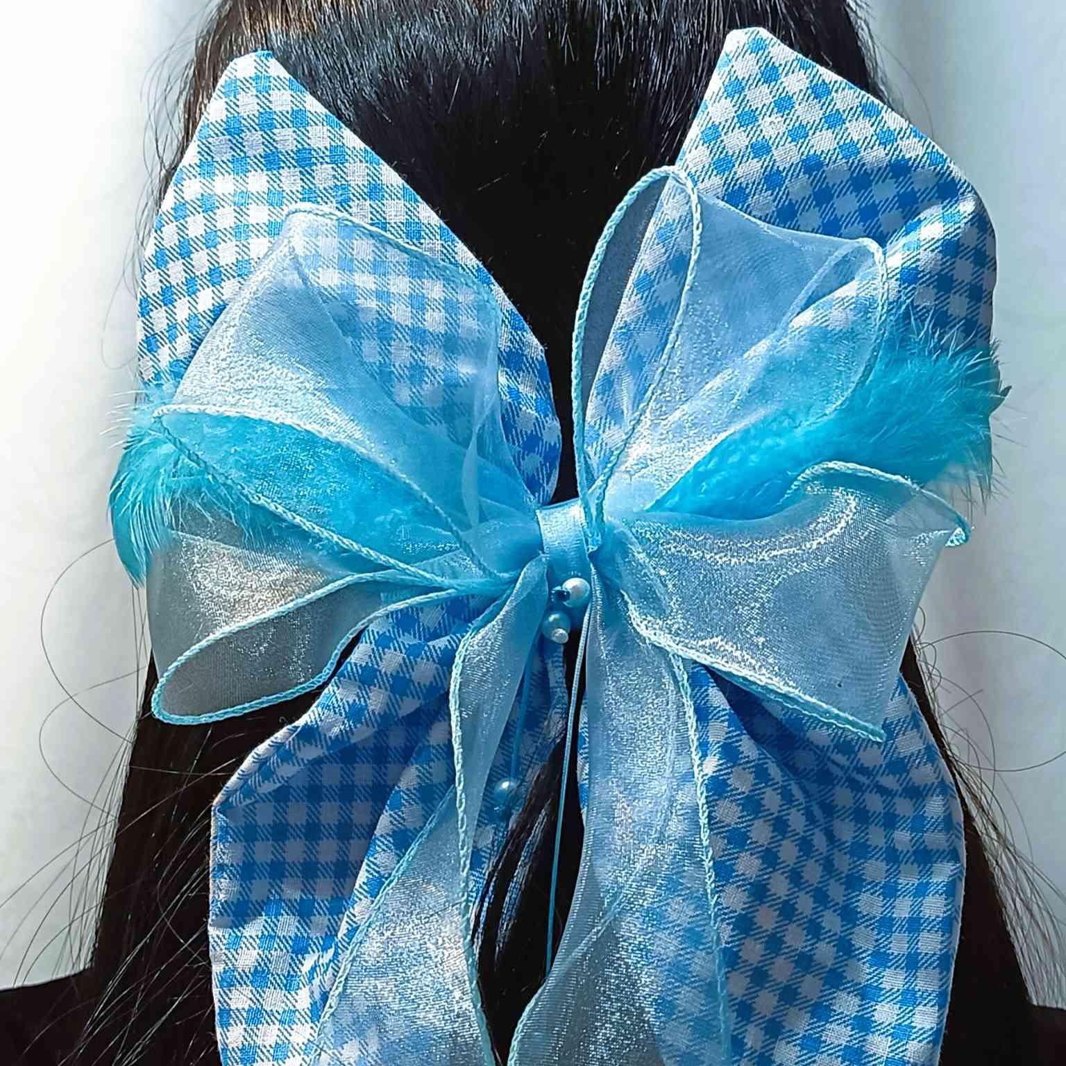 Kokarda do włosów "Królicze Uszy" / "Bunny Ears" Hair Bow K-1 1