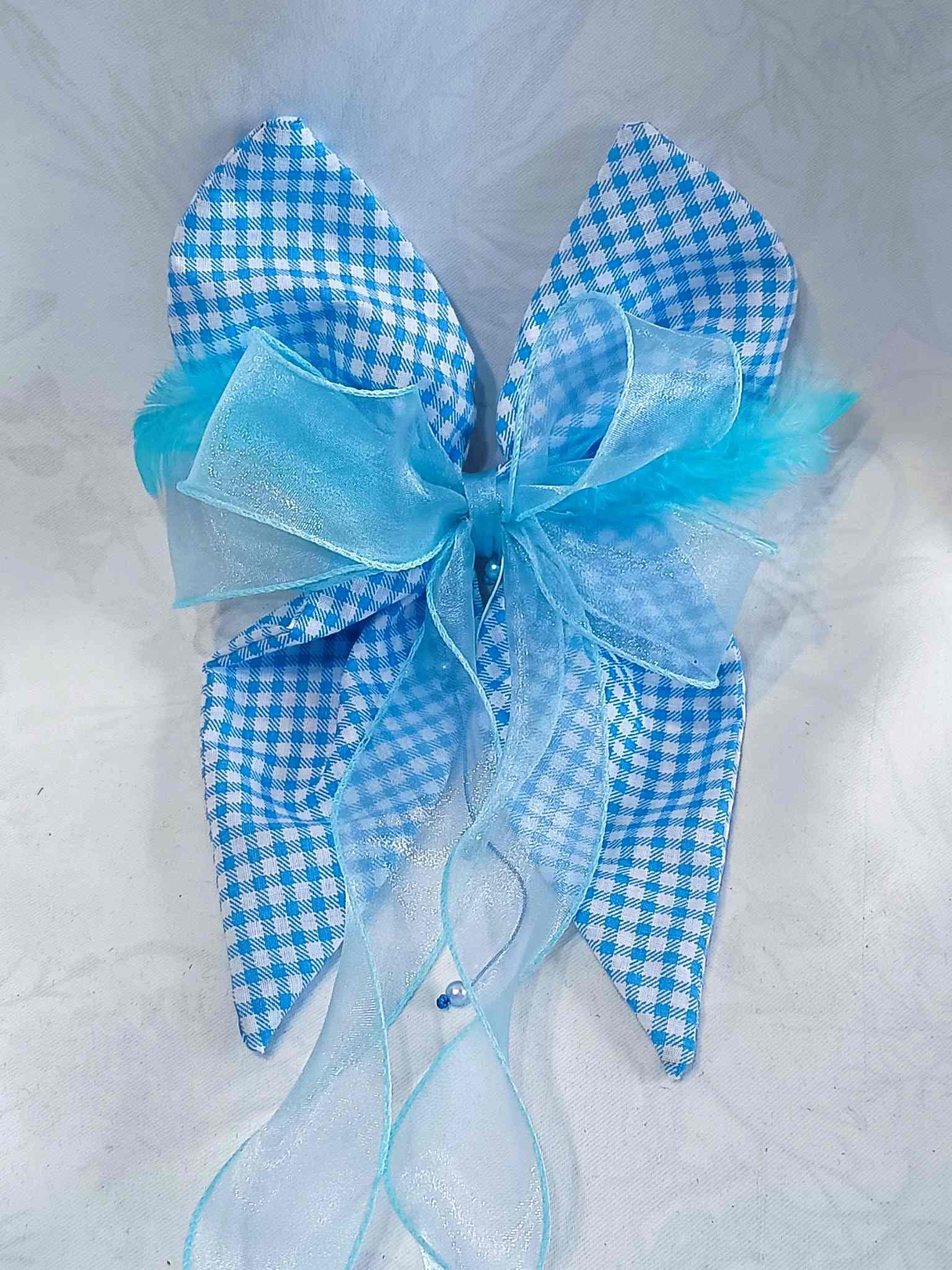 Kokarda do włosów "Królicze Uszy" / "Bunny Ears" Hair Bow K-1 3