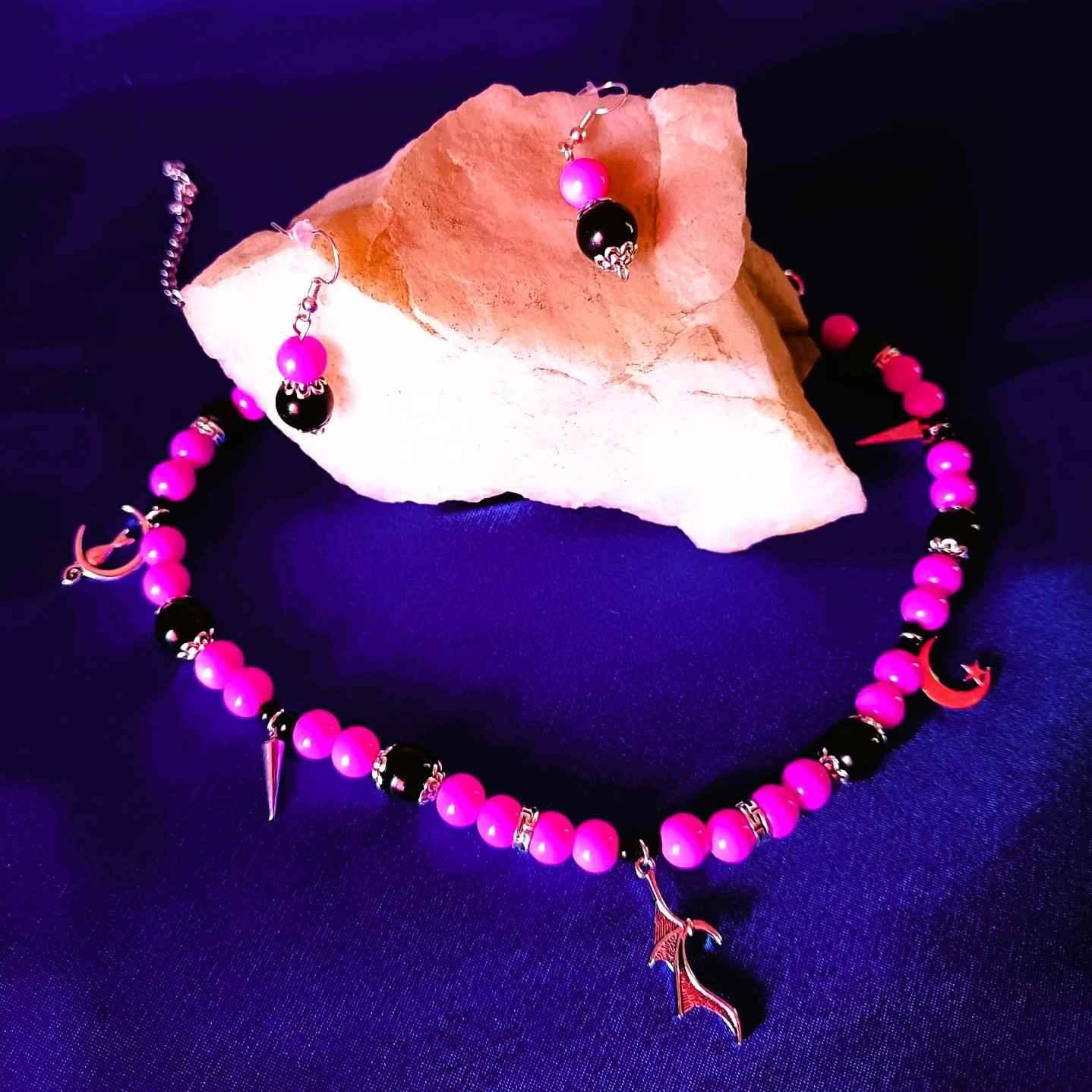 Naszyjnik z zawieszkami NS#002 4