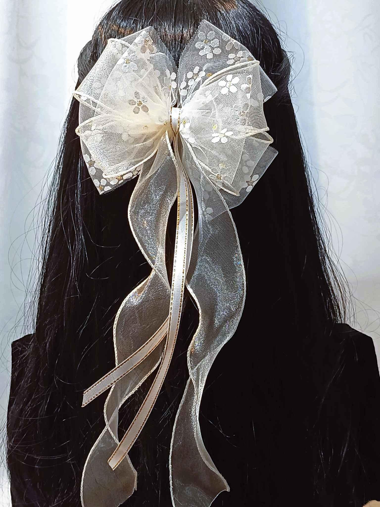 Bajkowa ozdoba "Kokardka królewny Śnieżki" / Fairytale-style decoration: "Snow White's Bow" K-2 0