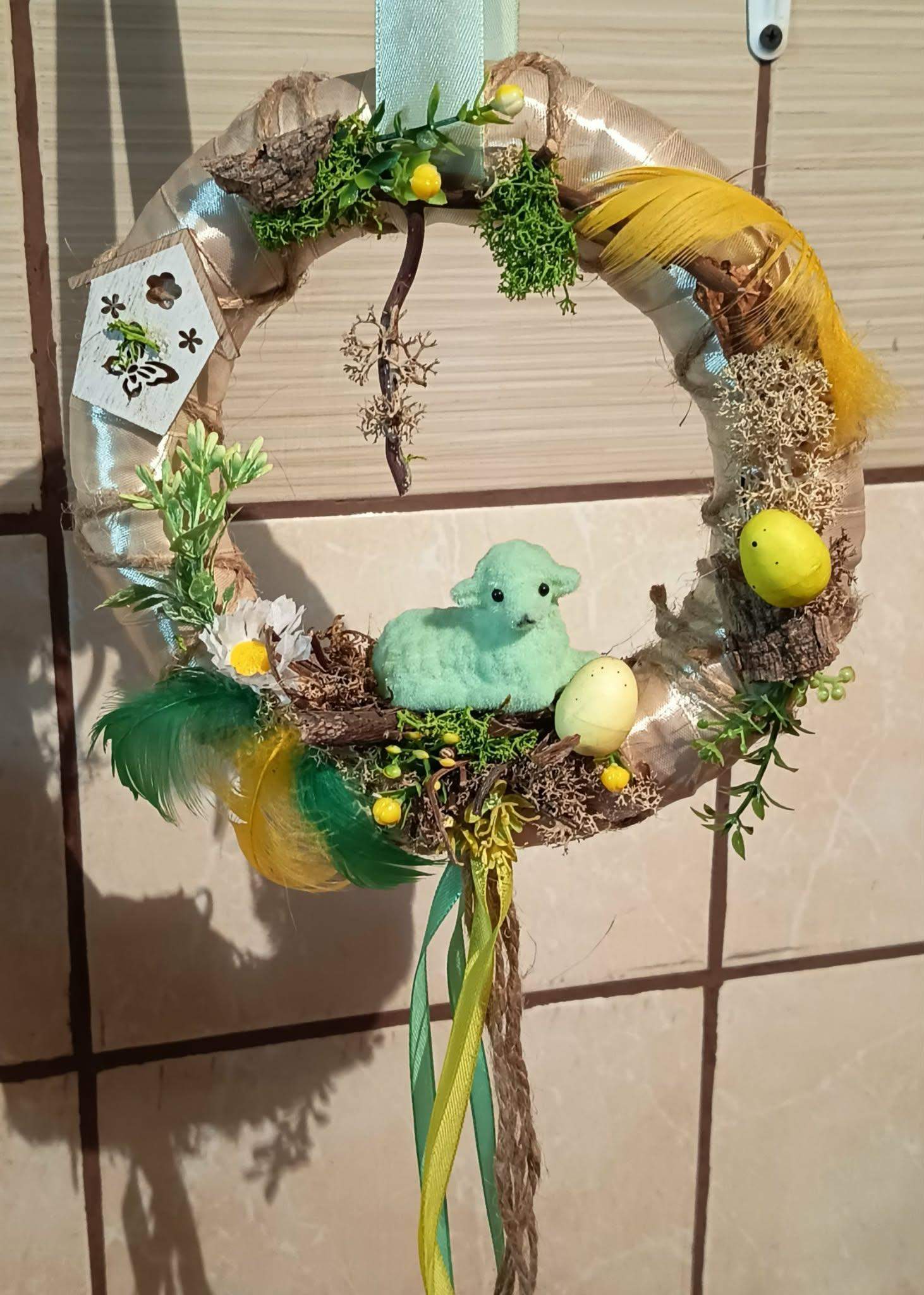 Wianek wielkanocny mały mix  #DW004