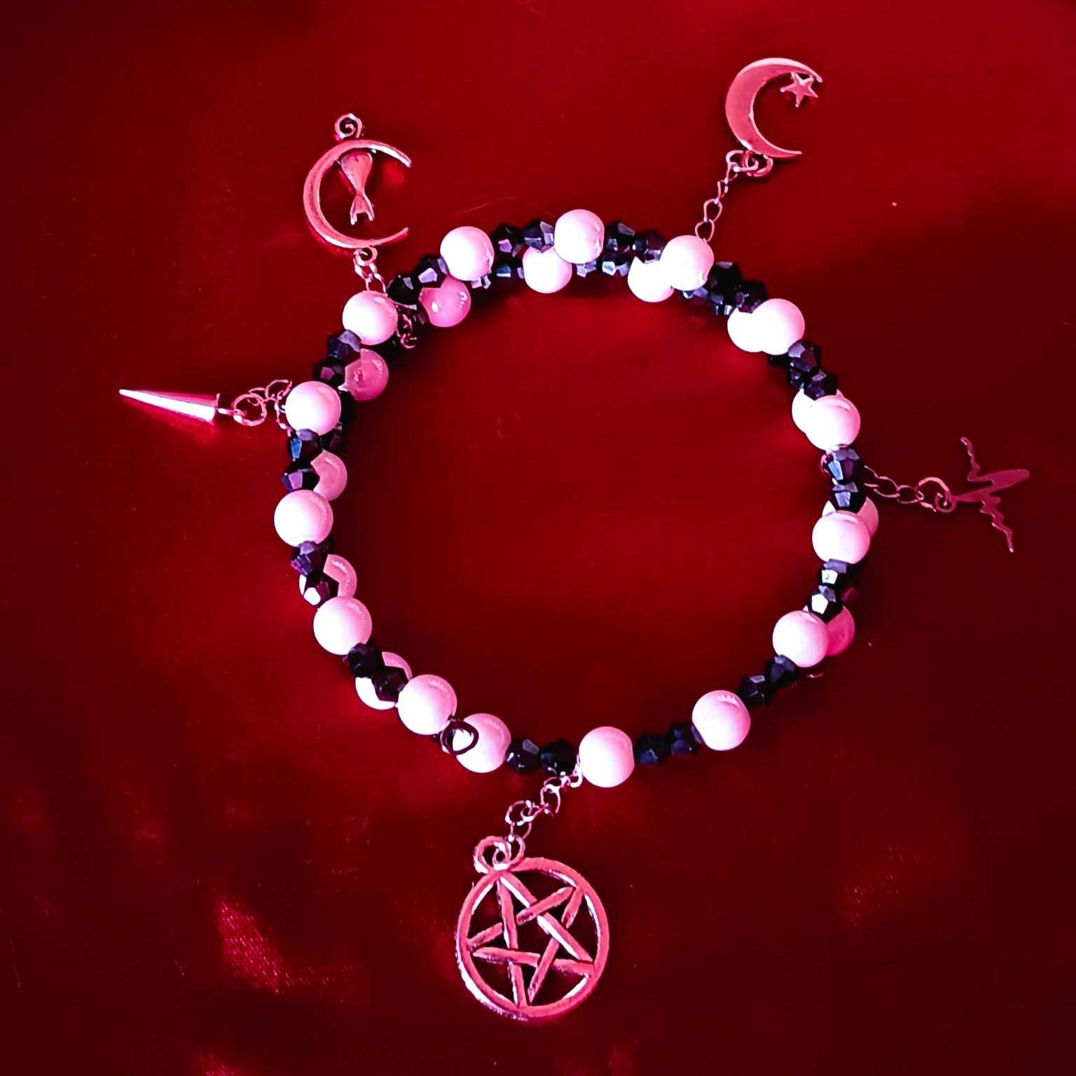  Bransoletka zawieszki mix  BR#016