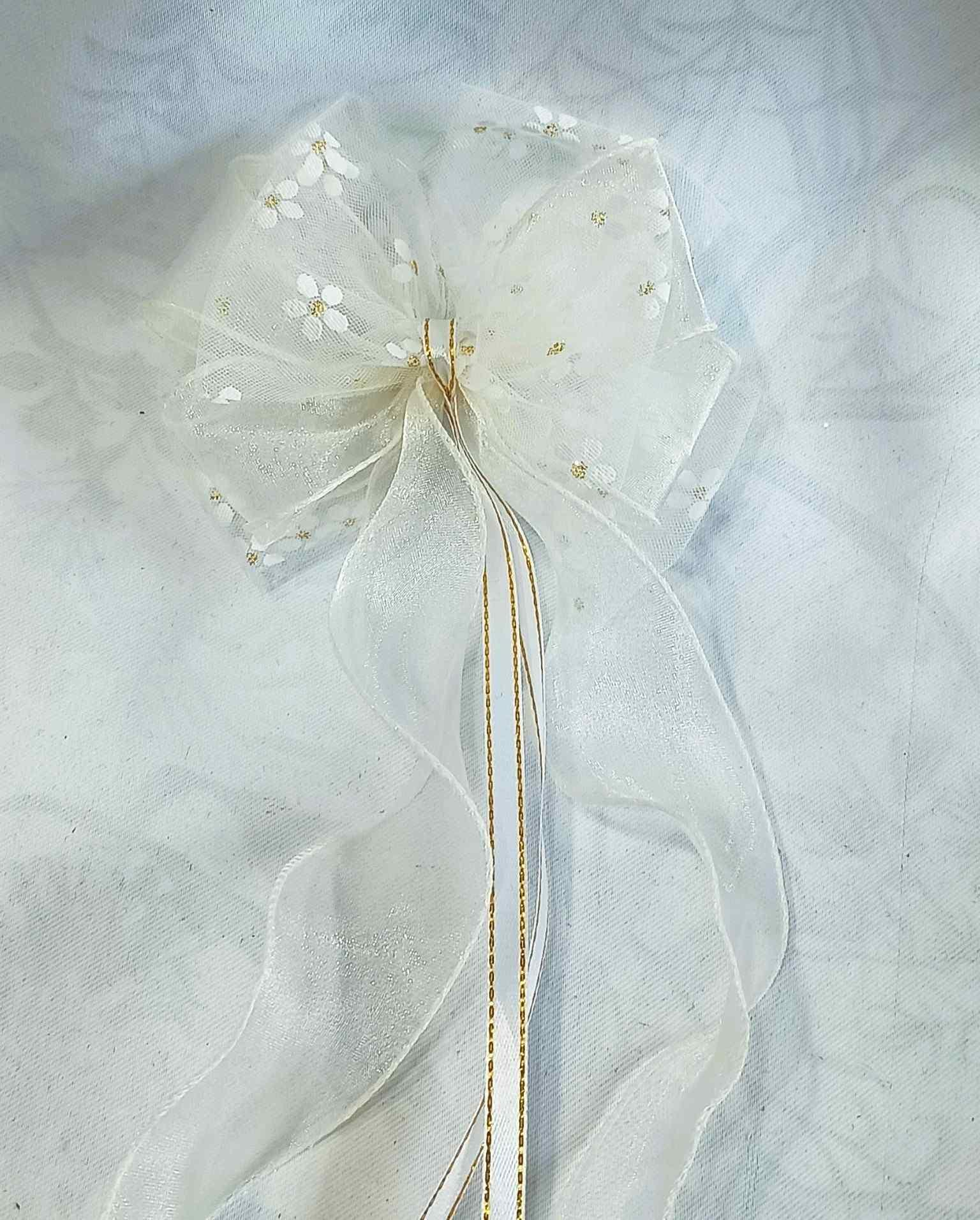 Bajkowa ozdoba "Kokardka królewny Śnieżki" / Fairytale-style decoration: "Snow White's Bow" K-2 2